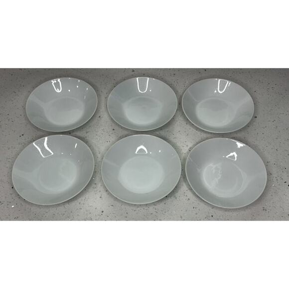 Set of 6 Vintage Savoy White Dessert Bowls by Noritake - Picture 1 of 3